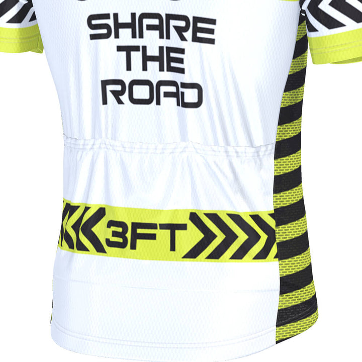 Men's Respect The Cyclist Share the Road Cycling Jersey