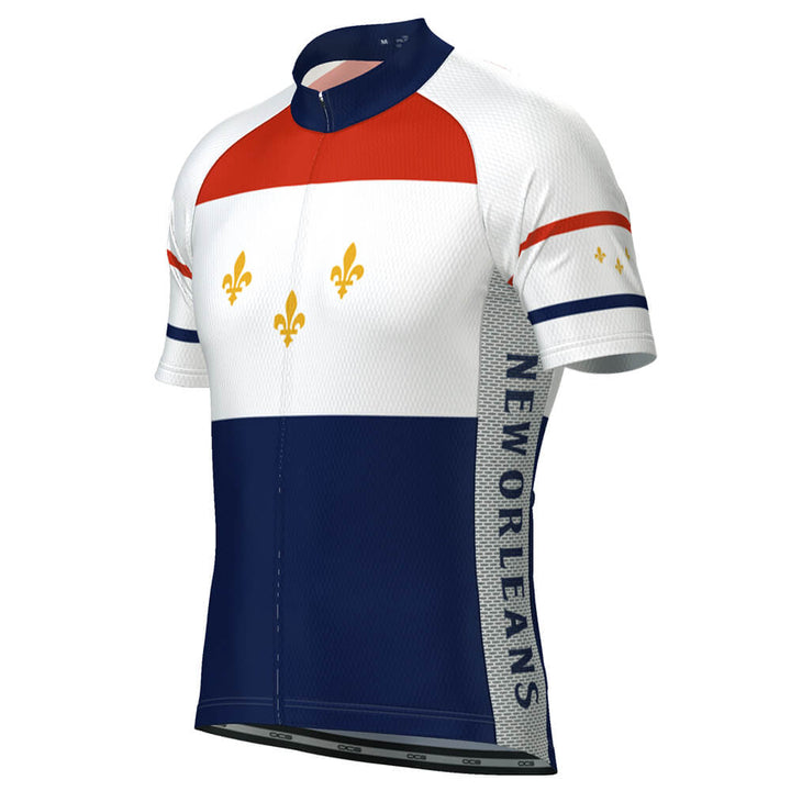 Men's New Orleans USA State Short Sleeve Cycling Jersey