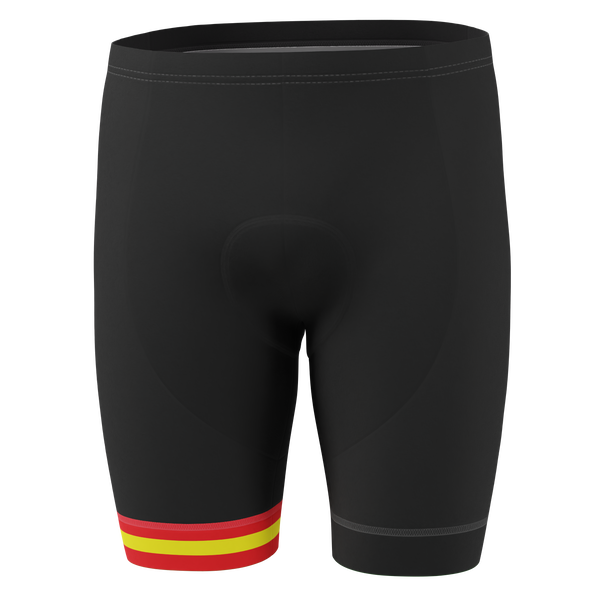 Men's España Spanish National Flag Gel Padded Cycling Shorts