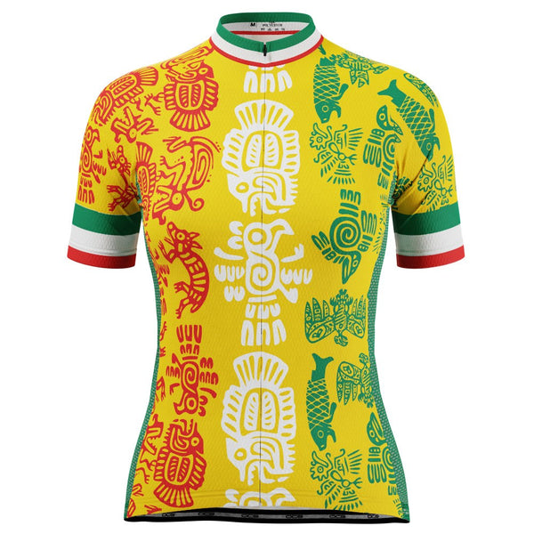 Women's Mexico Orale Short Sleeve Cycling Jersey