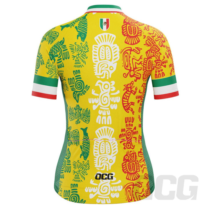 Women's Mexico Orale Short Sleeve Cycling Jersey