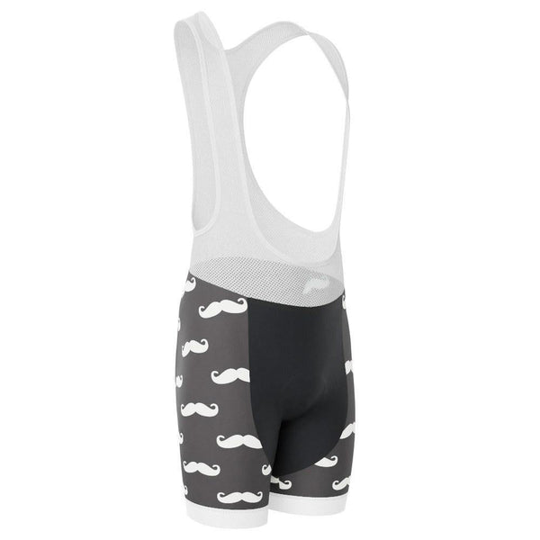 Men's Hairy Mustache Pro-Band Cycling Bib