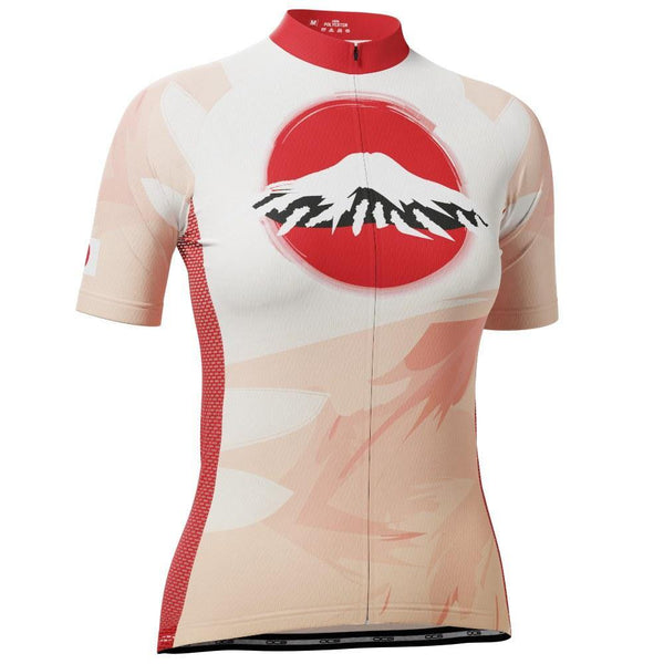 Women's Mount Fuji Short Sleeve Cycling Jersey