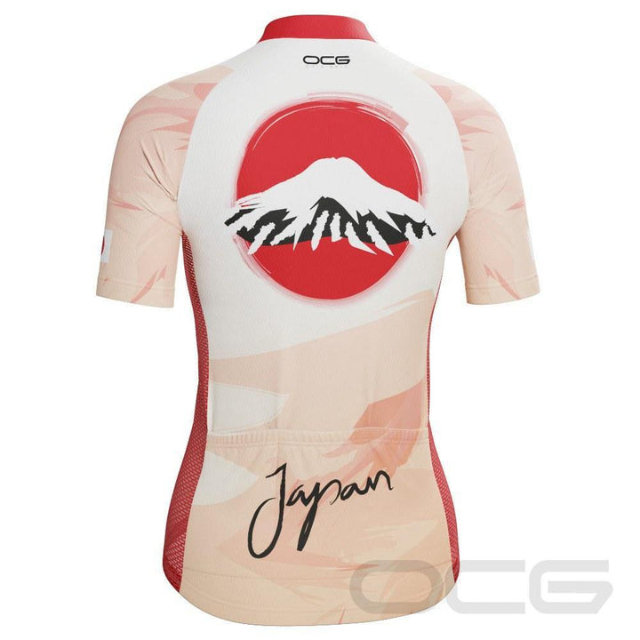 Women's Mount Fuji Short Sleeve Cycling Jersey