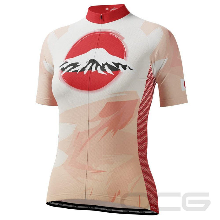 Women's Mount Fuji Short Sleeve Cycling Jersey