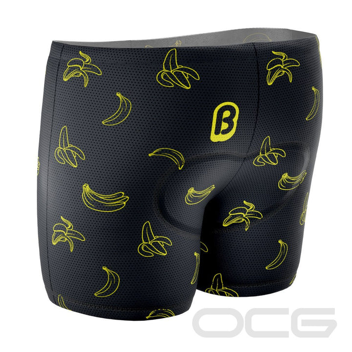 Men's Must Be Bananas Gel Padded Cycling Underwear