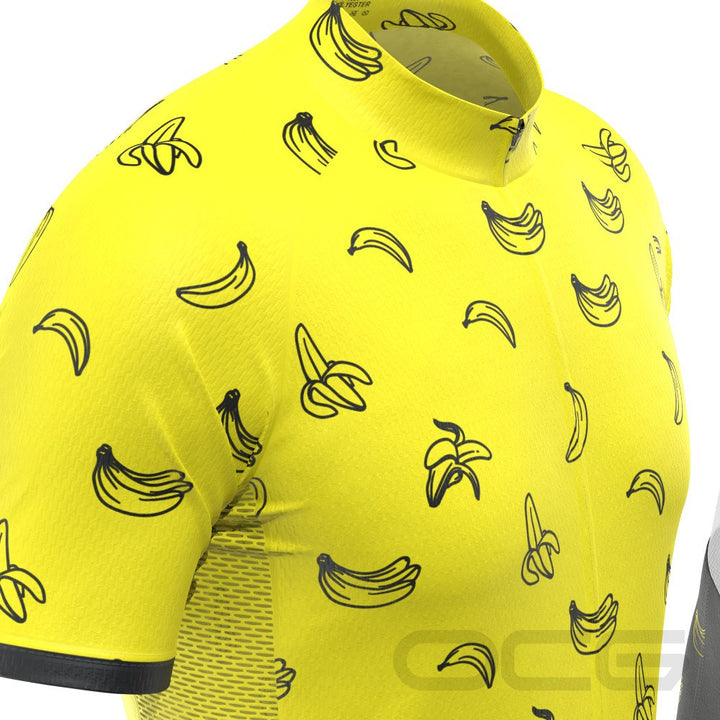 Men's Must Be Bananas Short Sleeve Cycling Kit