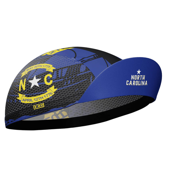 Unisex North Carolina US State Icon Quick Dry Cycling Cap