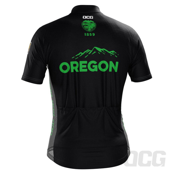 Men's Oregon State Short Sleeve Cycling Jersey