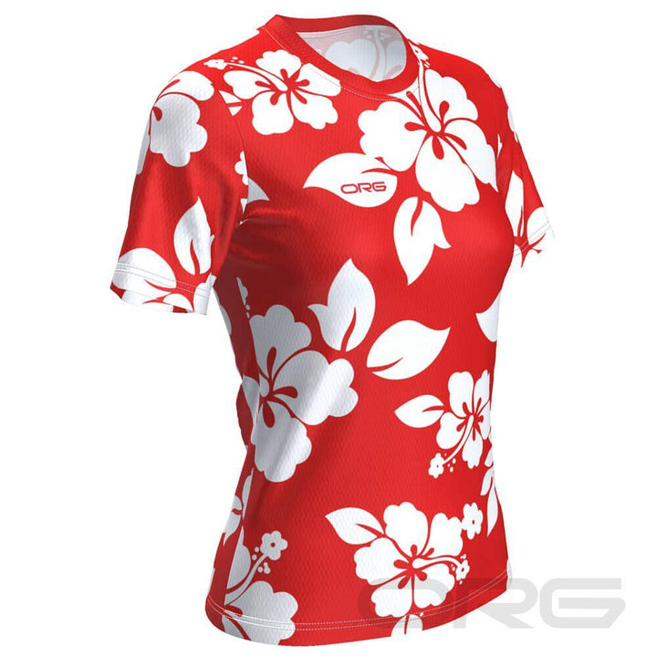 ORG Hawaiian Shirt Women's Technical Running Shirt