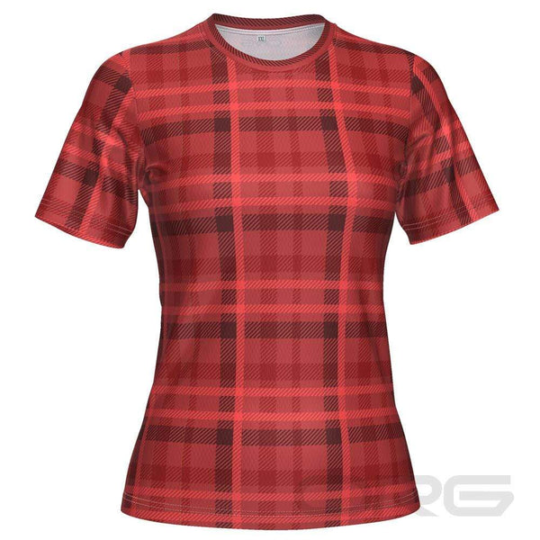 ORG Plaid Tartan Women's Technical Running Shirt