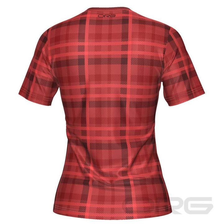 ORG Plaid Tartan Women's Technical Running Shirt
