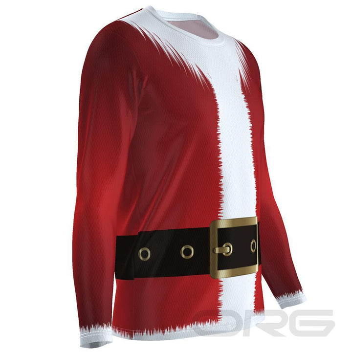 ORG Santa Men's Technical Long Sleeve Running Shirt