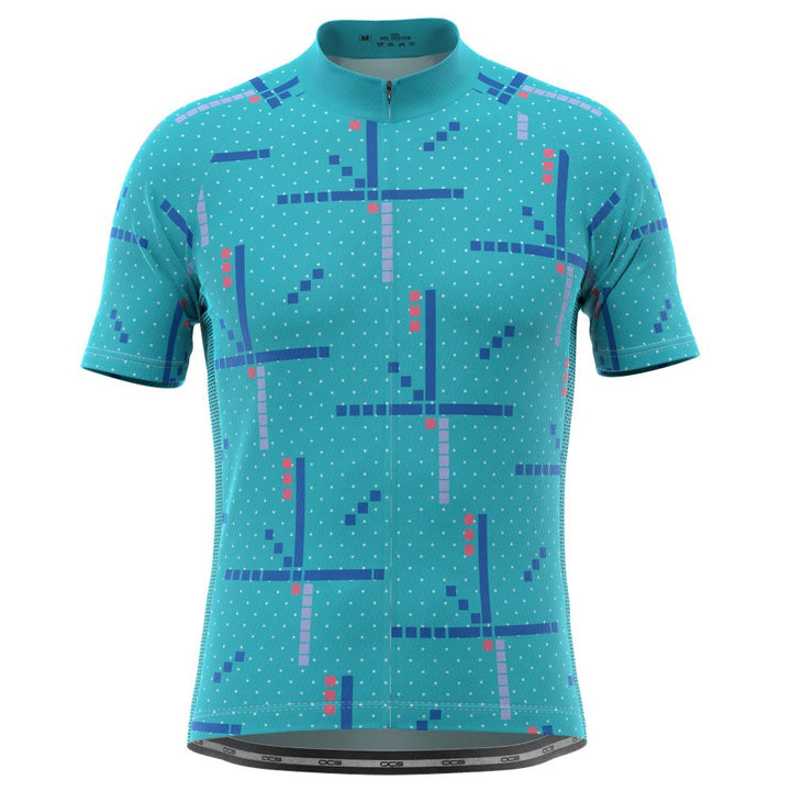 Men's PDX Terminal Carpet Short Sleeve Cycling Jersey
