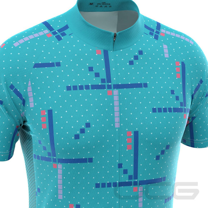 Men's PDX Terminal Carpet Short Sleeve Cycling Jersey