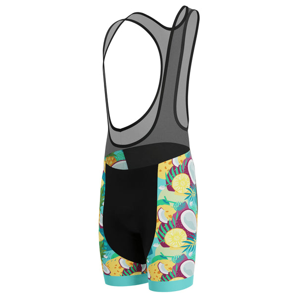 Men's Pina Colada Gel Padded Cycling Bib