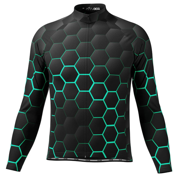 Men's Radioactive Long Sleeve Cycling Jersey