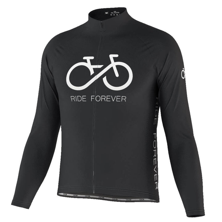 Men's Ride Forever Infinity Long Sleeve Cycling Jersey