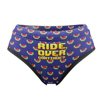 Women's Ride Over Continue Gel Padded Cycling Underwear-Briefs