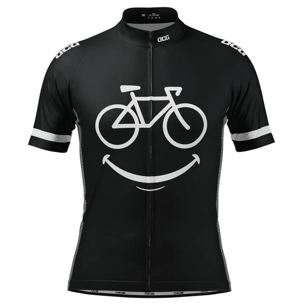 Men's Smiling Bike Short Sleeve Cycling Jersey