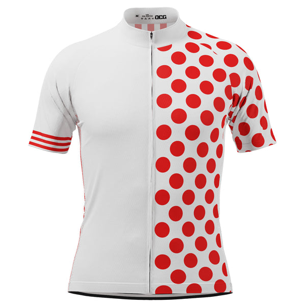 Men's Tour de France King of The Mountain Short Sleeve Cycling Jersey