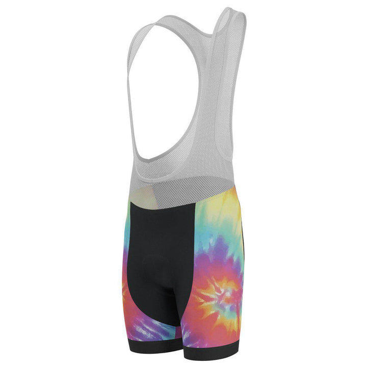 Men's Tie Dye Gel Padded Pro-Band Cycling Bib