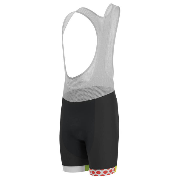 Men's Tour de France Leaders KOM Sprinters Gel Padded Cycling Bib