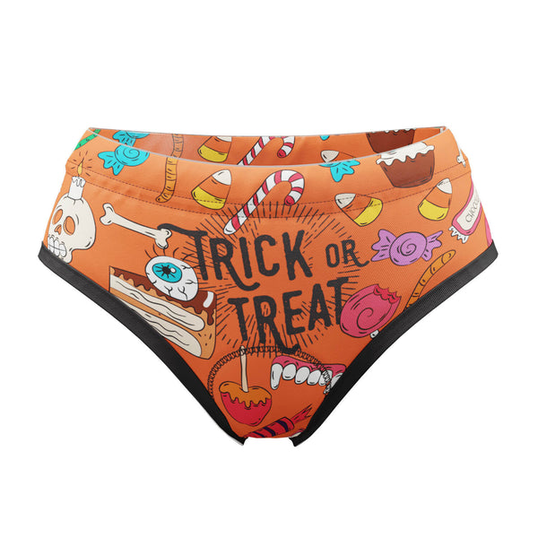 Women's Trick or Treat Gel Padded Cycling Underwear-Briefs