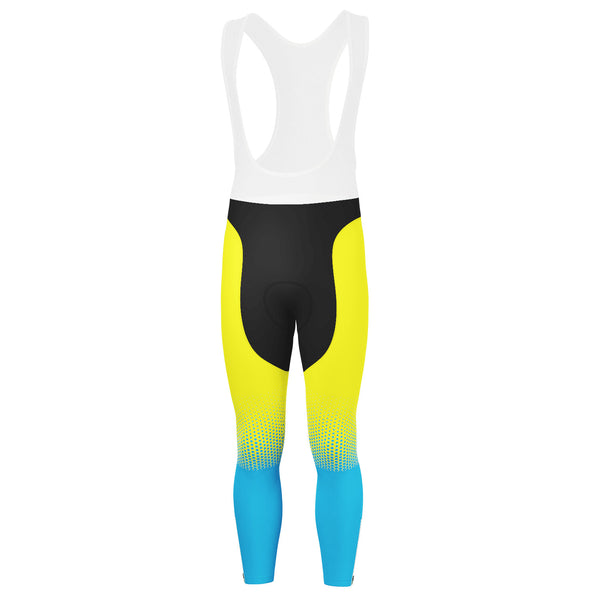 Men's World Countries Team Ukraine Icon Gel Padded Cycling Bib-Tights