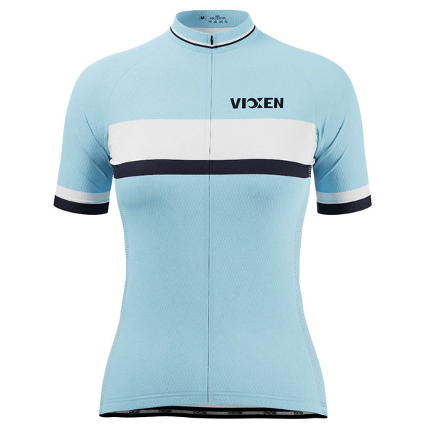 Vixen Series 1 Retro Stripe Women's Short Sleeve Cycling Jersey