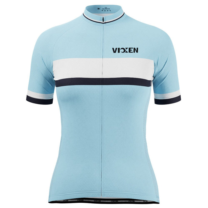 Vixen Series 1 Retro Stripe Women's Short Sleeve Cycling Jersey
