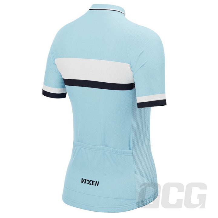 Vixen Series 1 Retro Stripe Women's Short Sleeve Cycling Jersey
