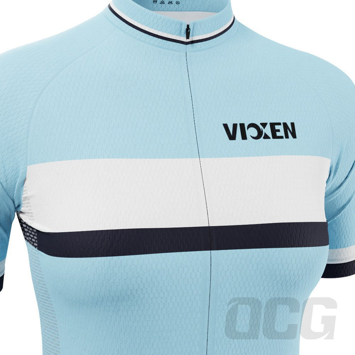 Vixen Series 1 Retro Stripe Women's Short Sleeve Cycling Jersey