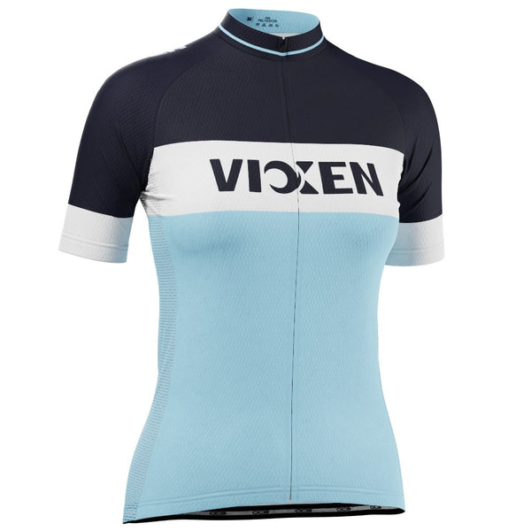 Vixen Series 2 Retro Stripe Short Sleeve Cycling Jersey