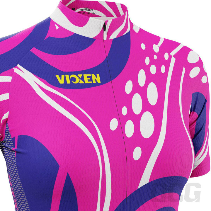 Vixen Women's Scribbles Short Sleeve Cycling Jersey