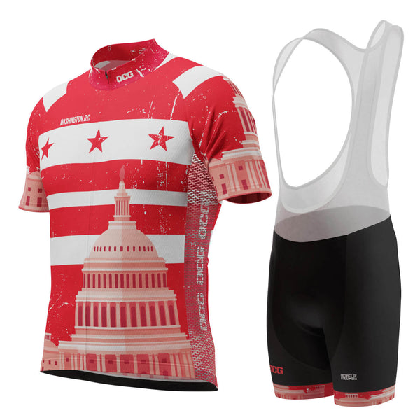 Men's Washington D.C. US District Icon 2 Piece Cycling Kit