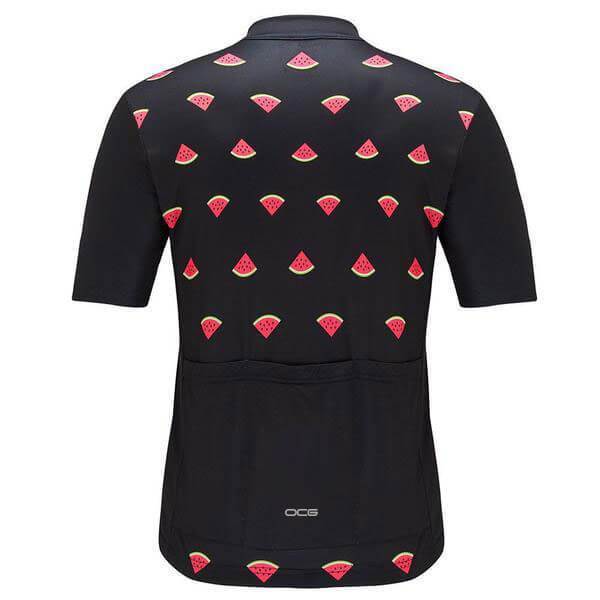 Watermelon Black Bib Cycling Kit