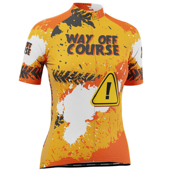 Women's Way Off Course Short Sleeve Cycling Jersey