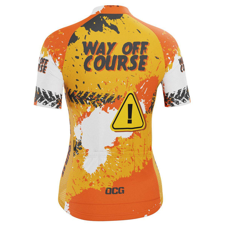 Women's Way Off Course Short Sleeve Cycling Jersey