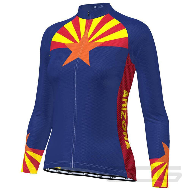 Women's Arizona State Long Sleeve Cycling Jersey