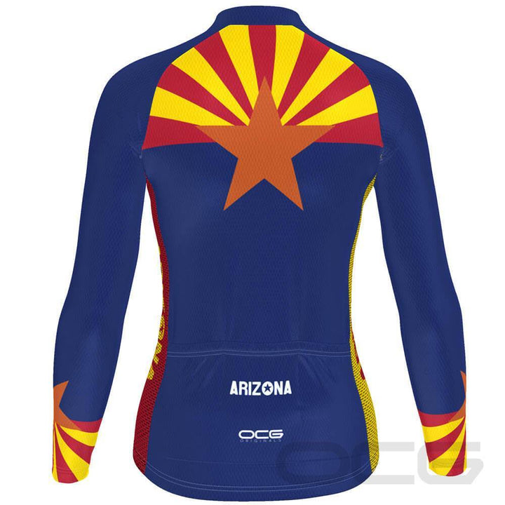 Women's Arizona State Long Sleeve Cycling Jersey