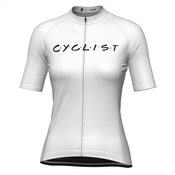 Women's Friends Cyclist Short Sleeve Cycling Jersey