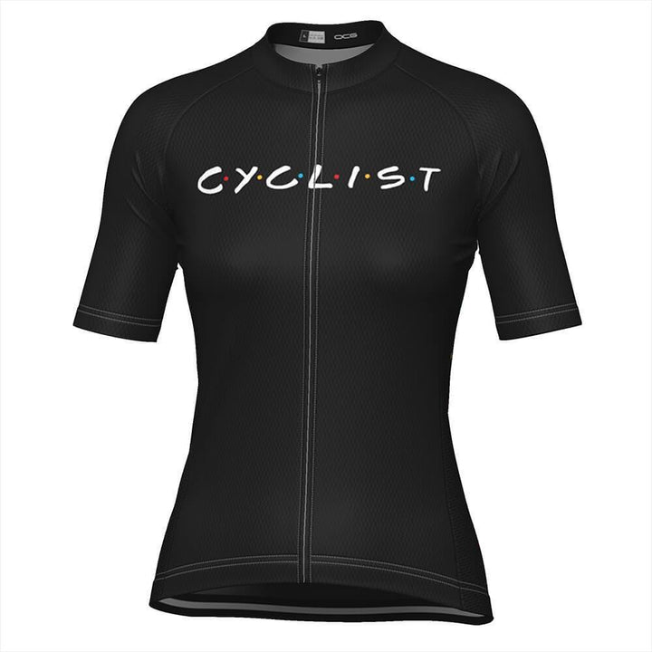 Women's Friends Cyclist Short Sleeve Cycling Jersey