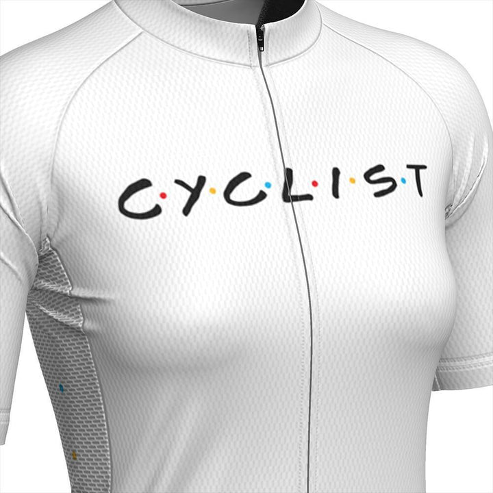 Women's Friends Cyclist Short Sleeve Cycling Jersey