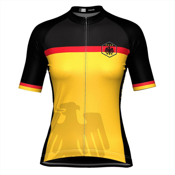 Women's Germany Deutschland National Cycling Jersey