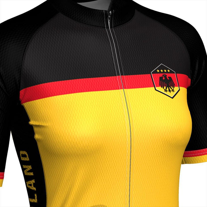 Women's Germany Deutschland National Cycling Jersey