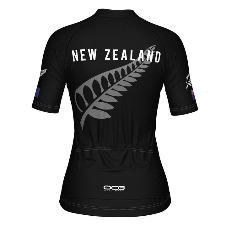 Women's New Zealand Silver Fern Cycling Jersey