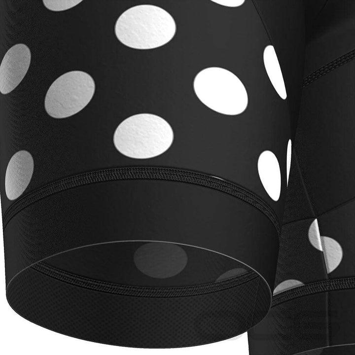 Women's Polka Dot Pro-Band Cycling Shorts