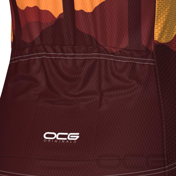 Women's Three Cross Christian Faith Cycling Jersey