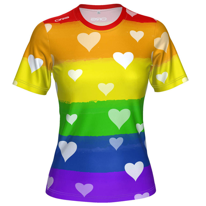 ORG Rainbow Love Women's Technical Running Shirt